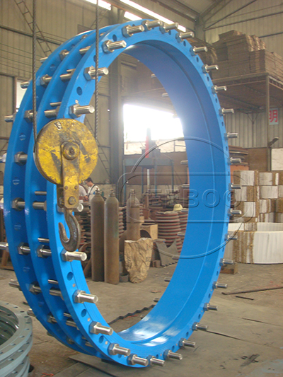 北京市懷柔區(qū)的傳力接頭現(xiàn)場圖